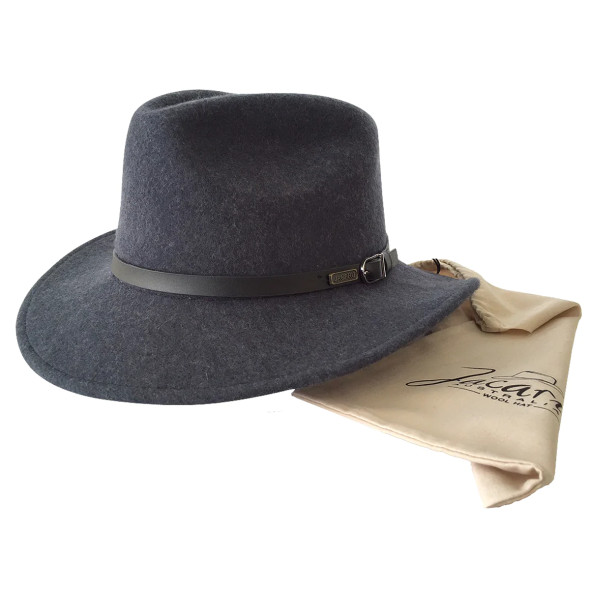 Jacaru Dark Grey Foldable Traveller Hat
